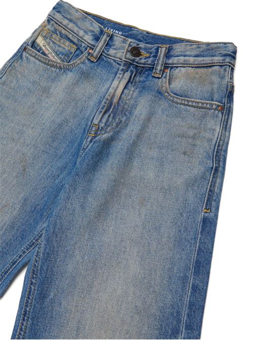 Jeans bambina Diesel denim blu used DIESEL KIDS | J02322KXBS0K01